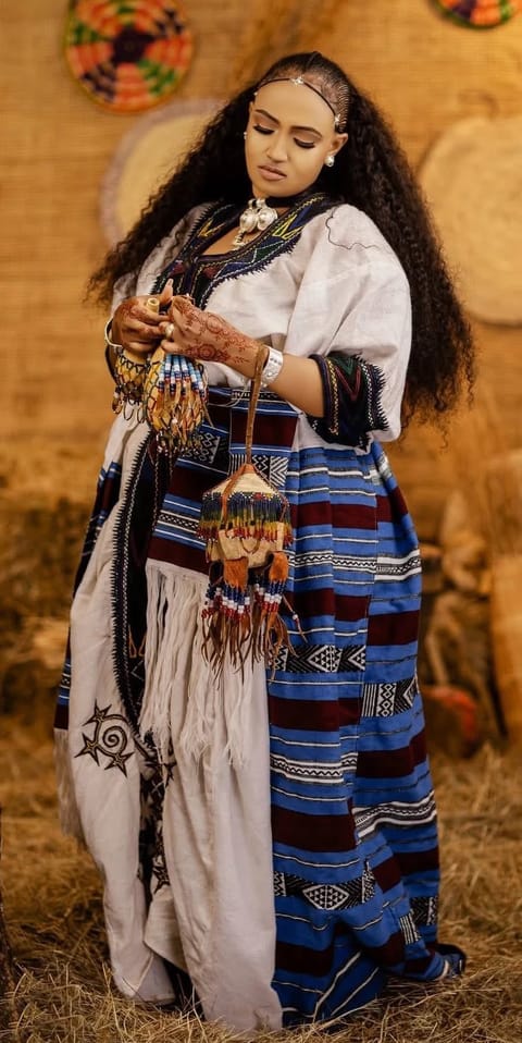 Traditional Habesha Kemis |Habesha Zuria |Ethiopian and Eritrean Style