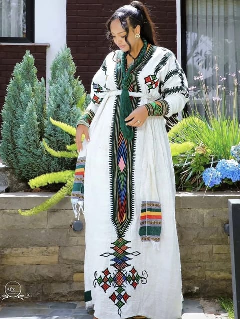 Traditional Habesha Dress|Zuria|Kemis|Cultural Dress