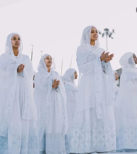 White Habesha Dress|Church Kemis|Traditional Zuria